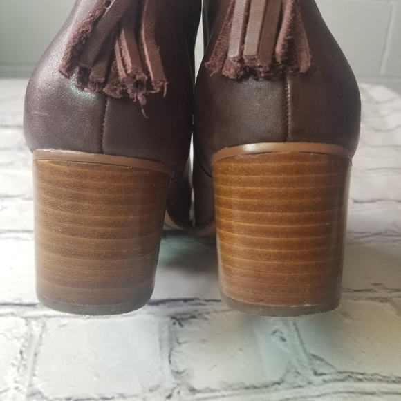 Toms Leila carpe diem eather ankle boots - Picture 7 of 8